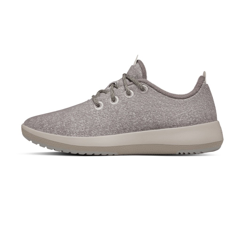 Allbirds Men\'s Wool Runner Mizzles - Sneakers Grey - AMD142985